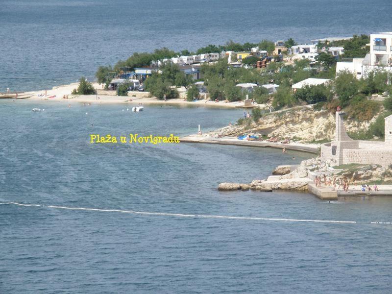Appartement In Einem Dalmatischen Haus In Novigrad-Dalmatien Neben Zadar Novigrad  Kültér fotó